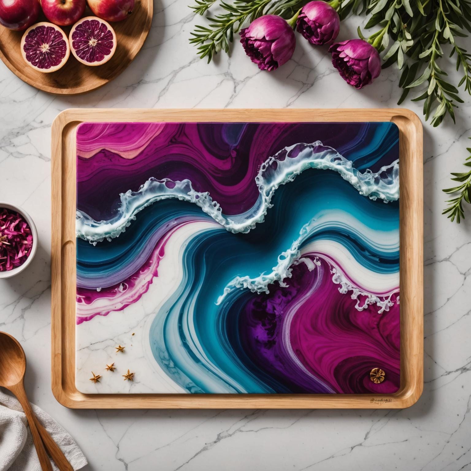 resin cutting board