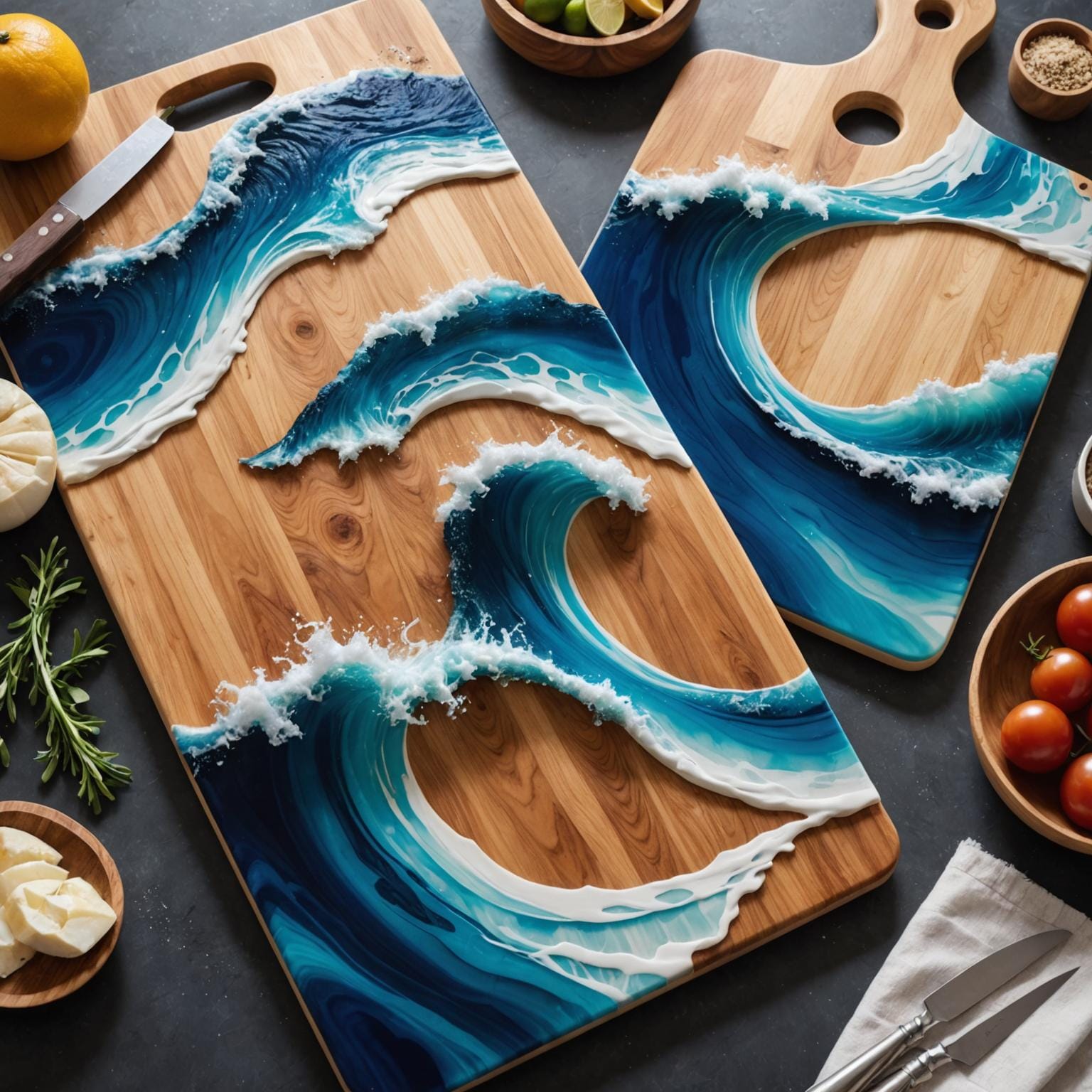 Resin Cutting Board
