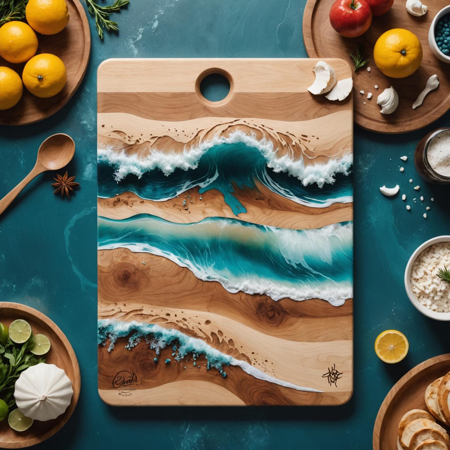 resin cutting board