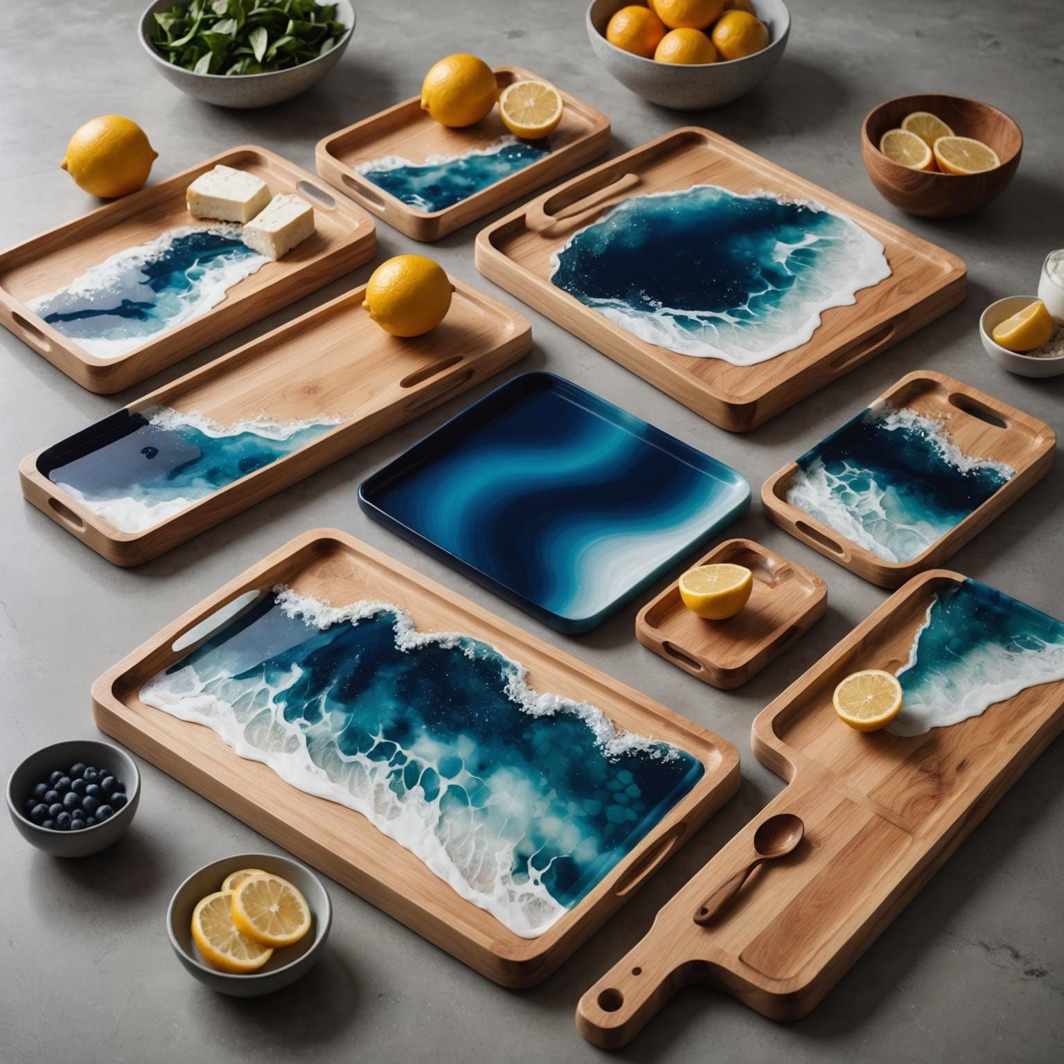 Resin Cutting Board