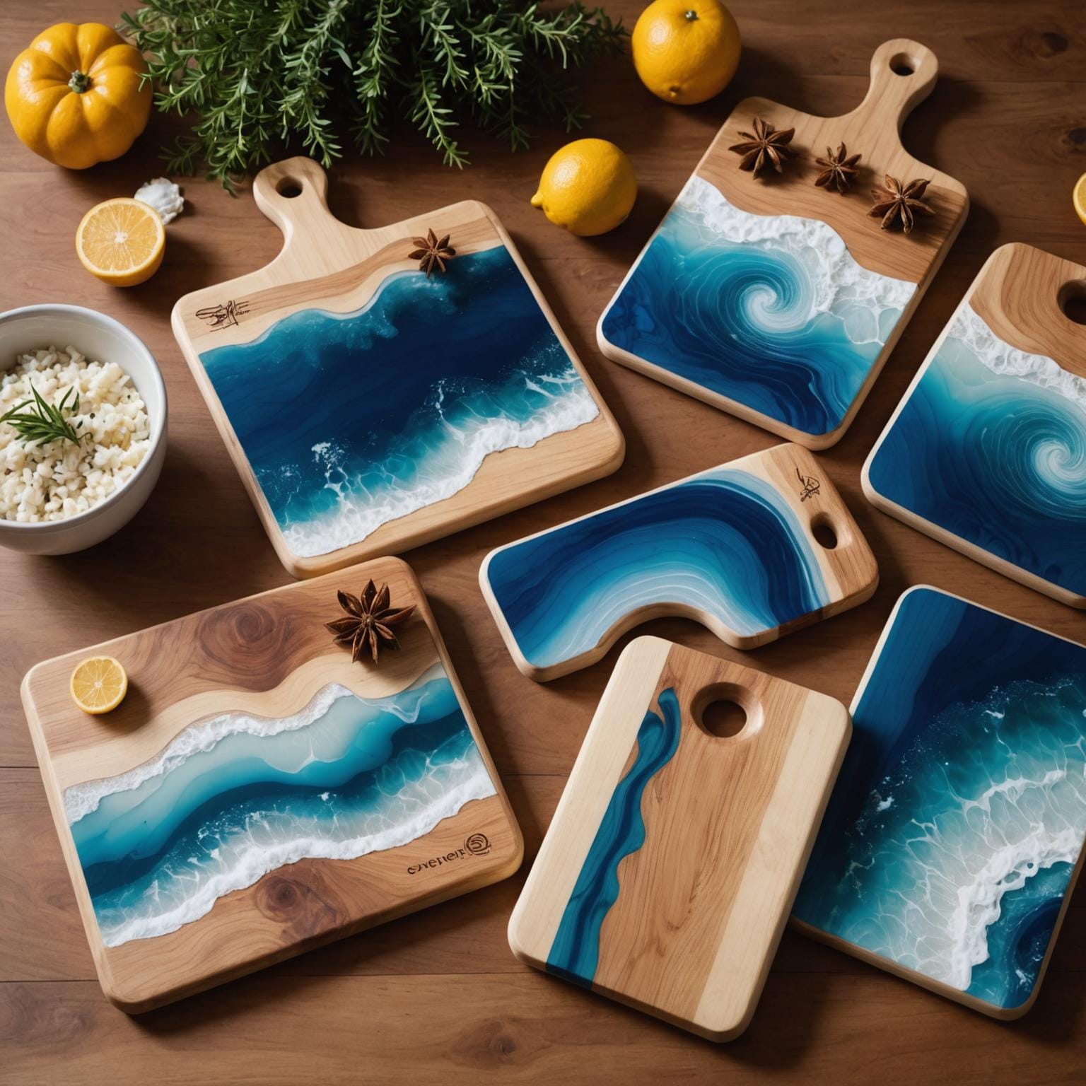 Resin Cutting Board
